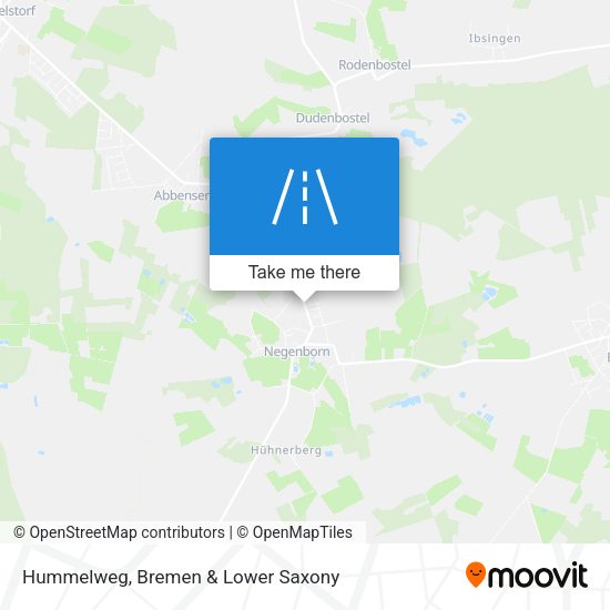 Hummelweg map