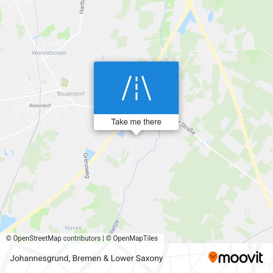 Johannesgrund map