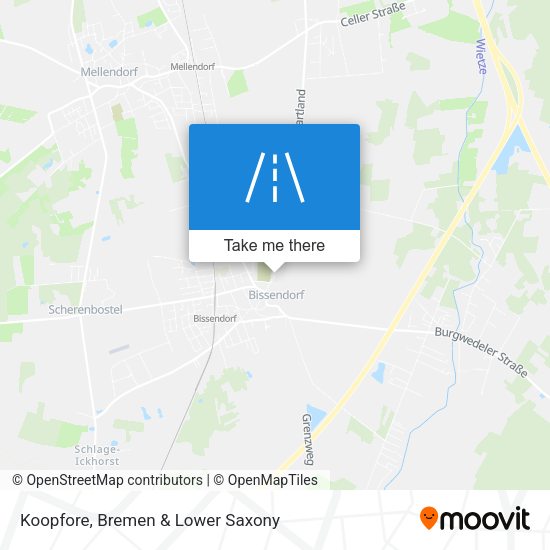 Koopfore map