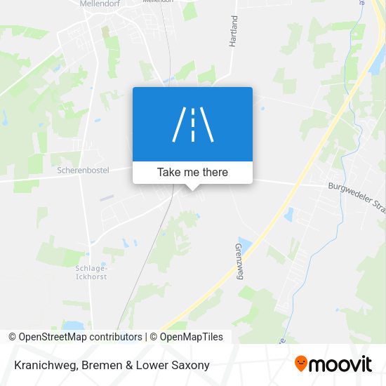Kranichweg map