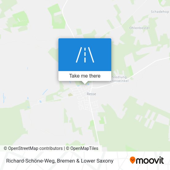 Richard-Schöne-Weg map