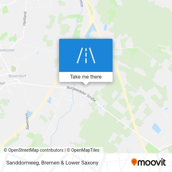 Sanddornweg map
