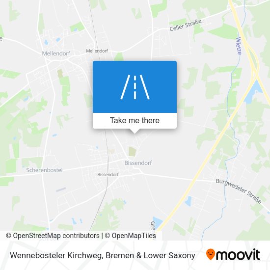 Wennebosteler Kirchweg map