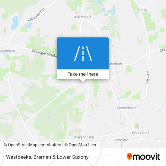 Westbeeke map