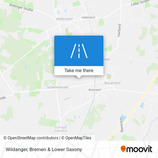 Wildanger map