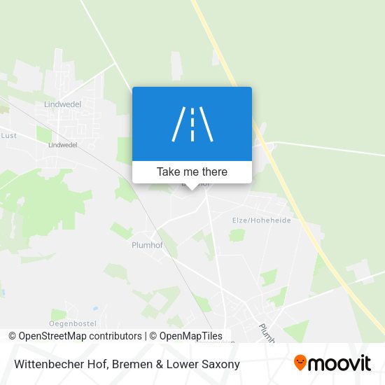 Wittenbecher Hof map