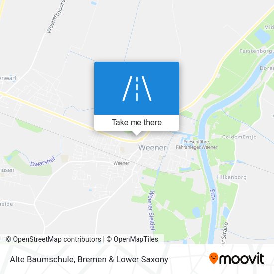Alte Baumschule map