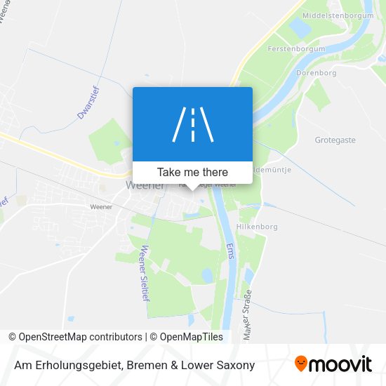 Am Erholungsgebiet map