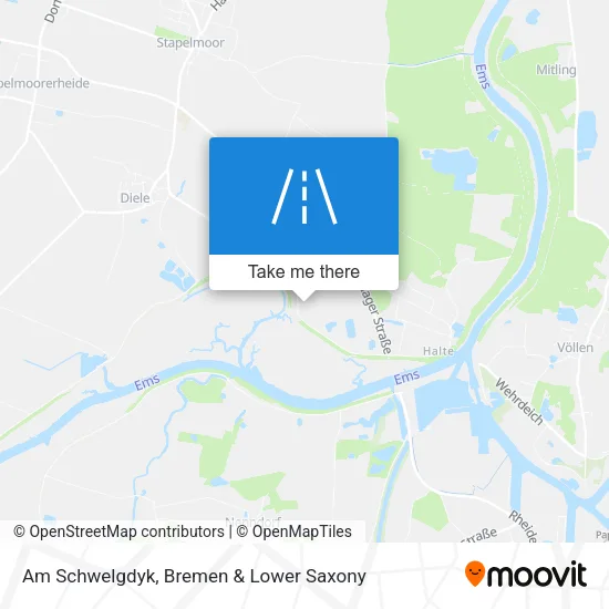 Карта Am Schwelgdyk