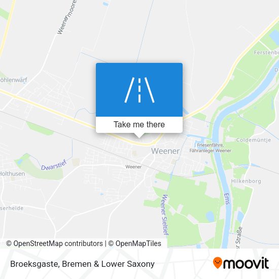 Broeksgaste map