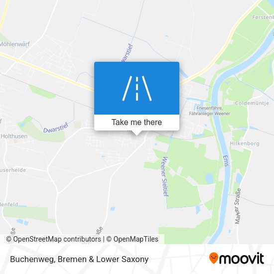 Buchenweg map