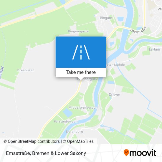 Emsstraße map
