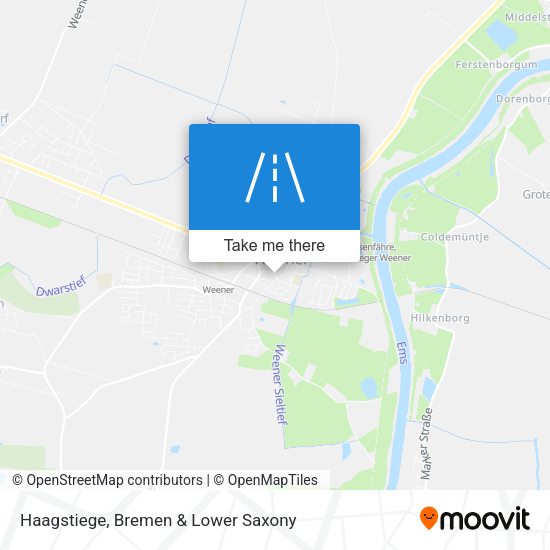 Haagstiege map