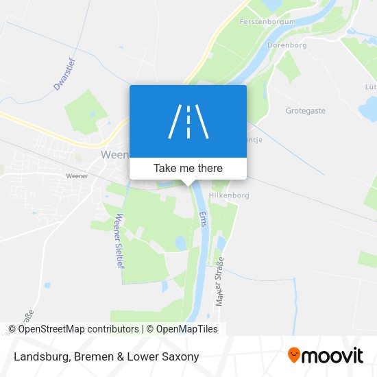 Landsburg map