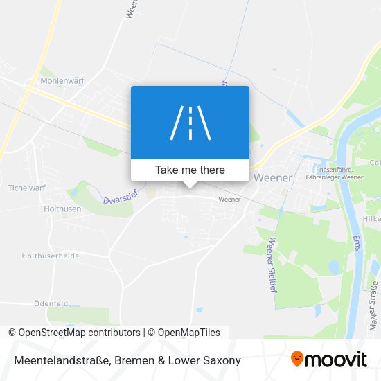 Meentelandstraße map