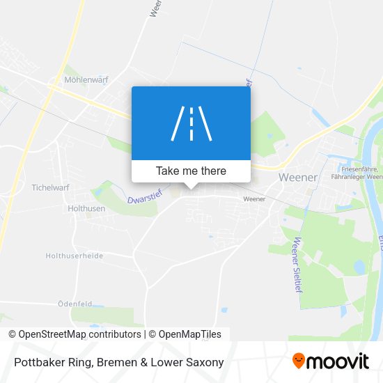 Pottbaker Ring map