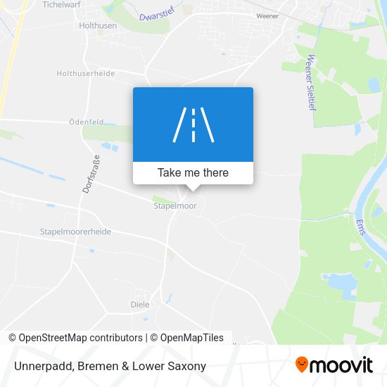 Unnerpadd map