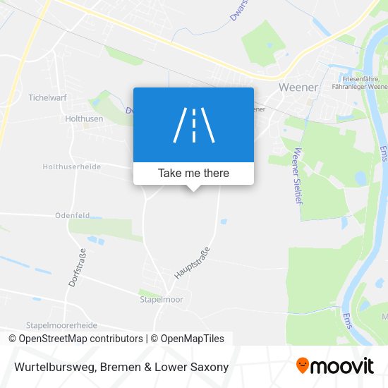 Wurtelbursweg map