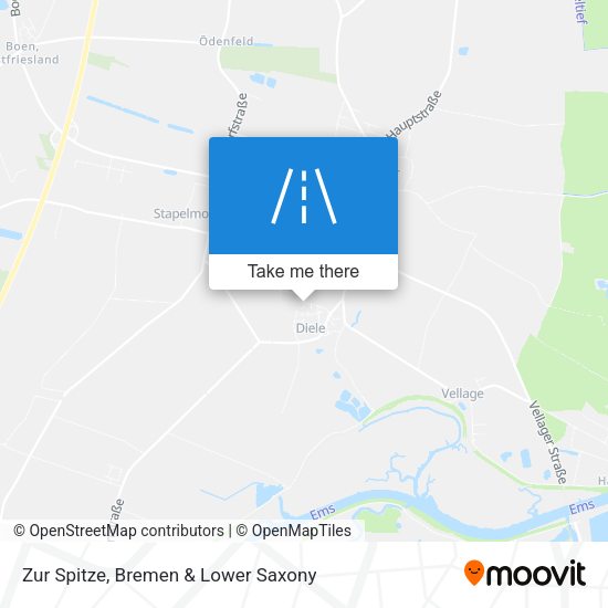 Zur Spitze map