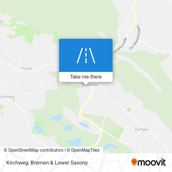 Kirchweg map