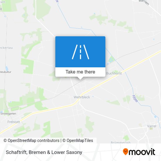 Schaftrift map