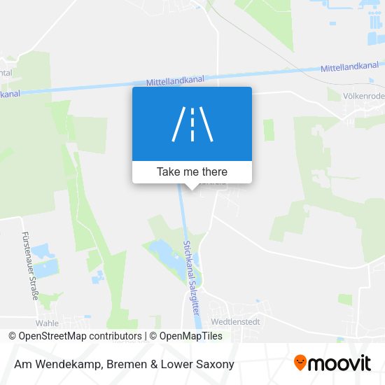 Am Wendekamp map