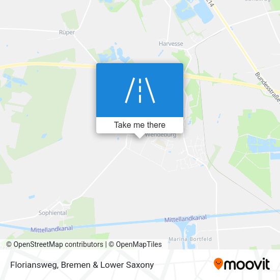 Floriansweg map