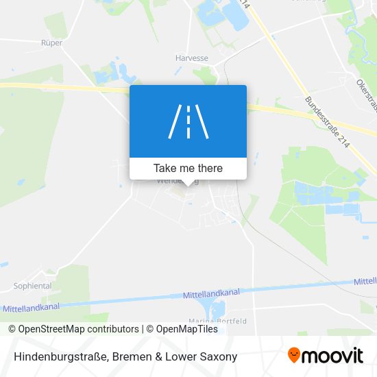 Hindenburgstraße map