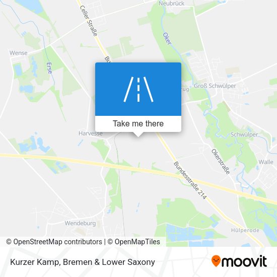 Kurzer Kamp map