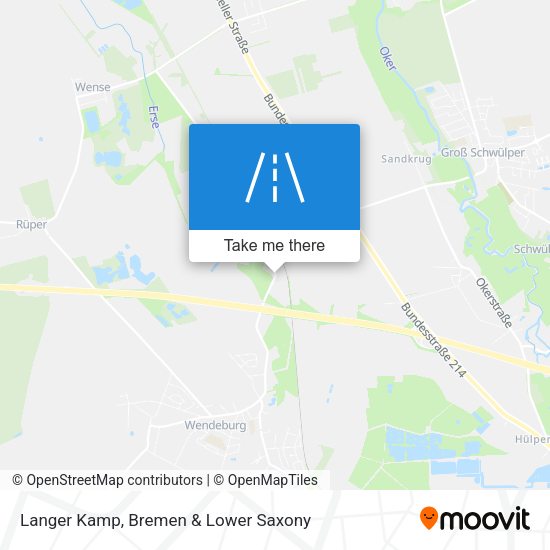 Langer Kamp map