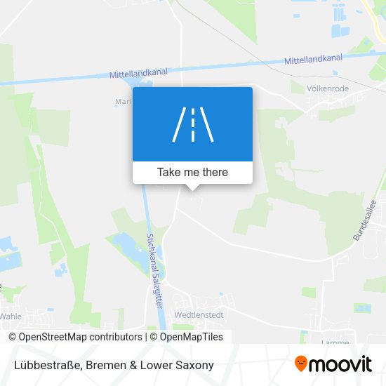 Lübbestraße map