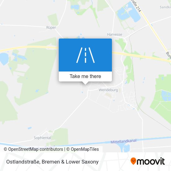 Ostlandstraße map