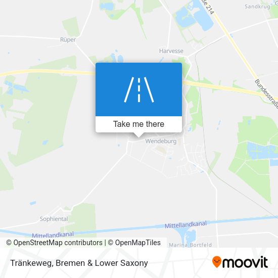 Tränkeweg map