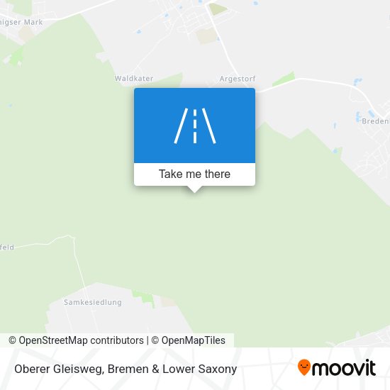 Oberer Gleisweg map