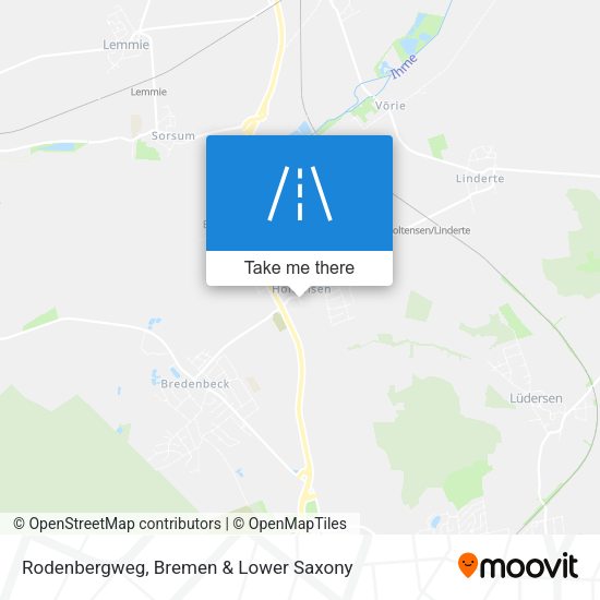 Rodenbergweg map