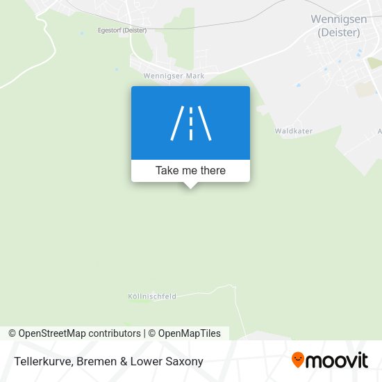 Tellerkurve map