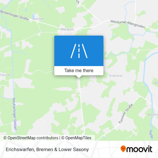 Erichswarfen map