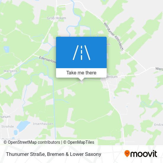 Thunumer Straße map
