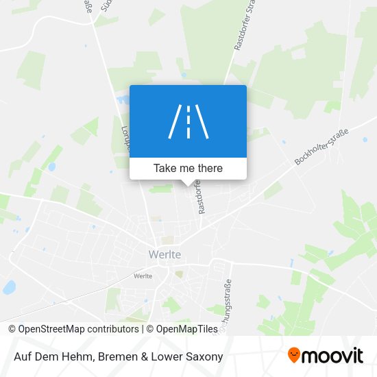 Auf Dem Hehm map