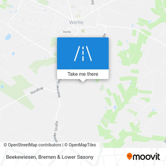 Beekewiesen map