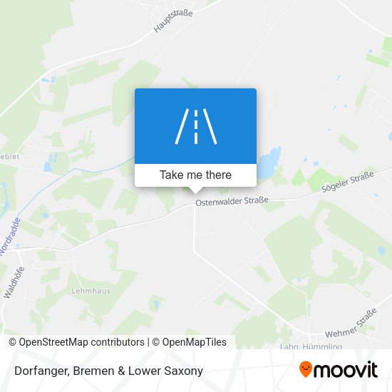 Dorfanger map
