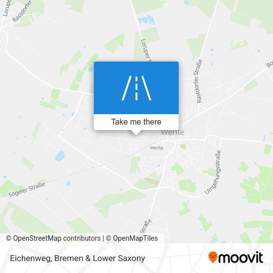 Eichenweg map