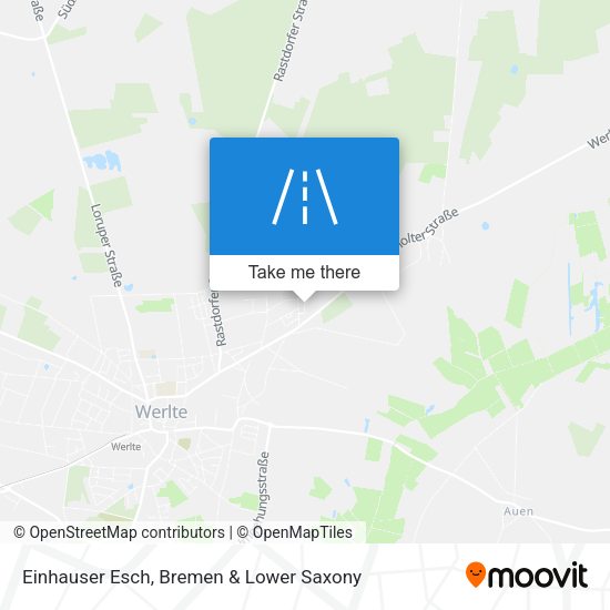 Einhauser Esch map