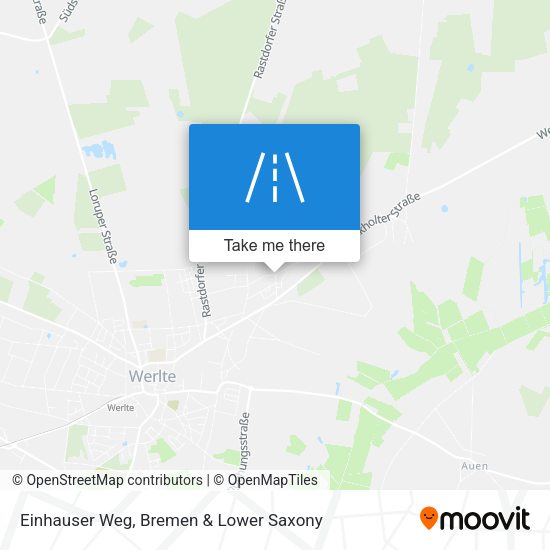 Einhauser Weg map