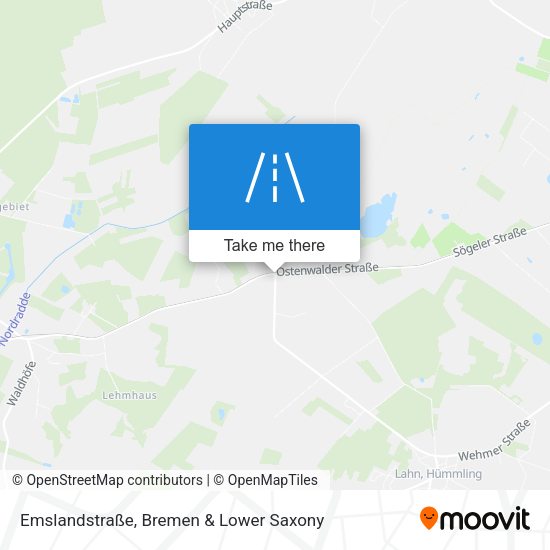 Emslandstraße map