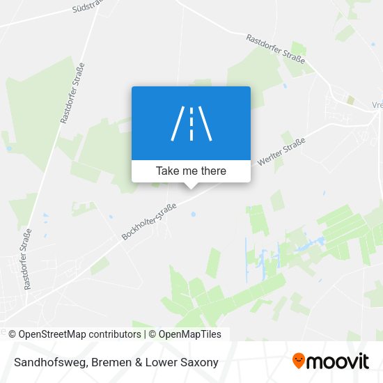 Sandhofsweg map
