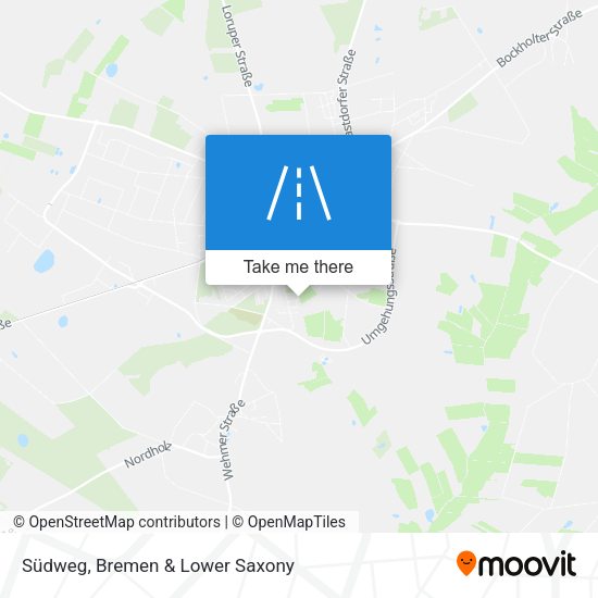 Südweg map