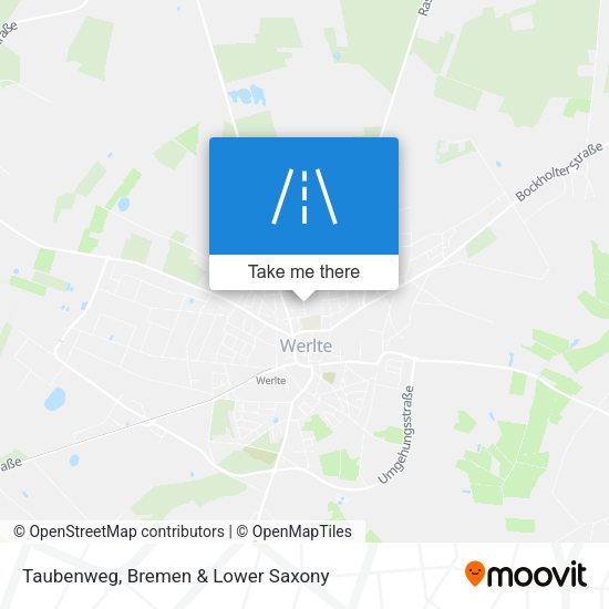 Taubenweg map