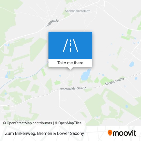 Zum Birkenweg map