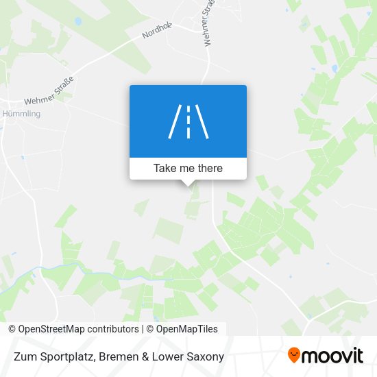 Zum Sportplatz map
